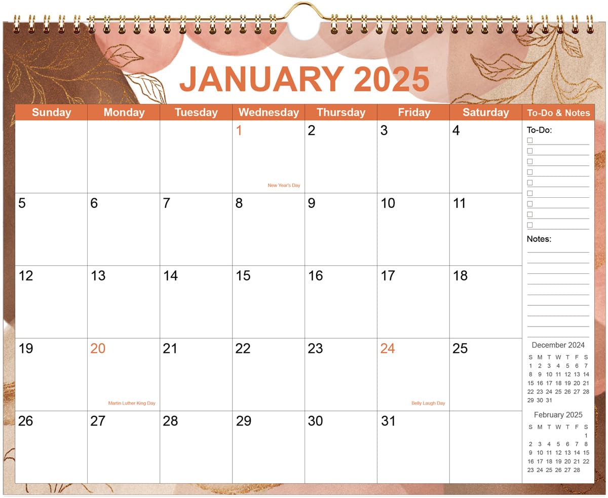 Amazon.com: 2025-2026 Calendar - Wall Calendar 2025-2026 from January 2025 to June 2026, 18 Months Calendars with Thick Paper, 11 amazon-com-2025-2026-calendar-wall-calendar-2025-2026-from-january-2025-to-june-2026-18-months-calendars-with-thick-paper-11-x-14-5-gold-leaf-office-products