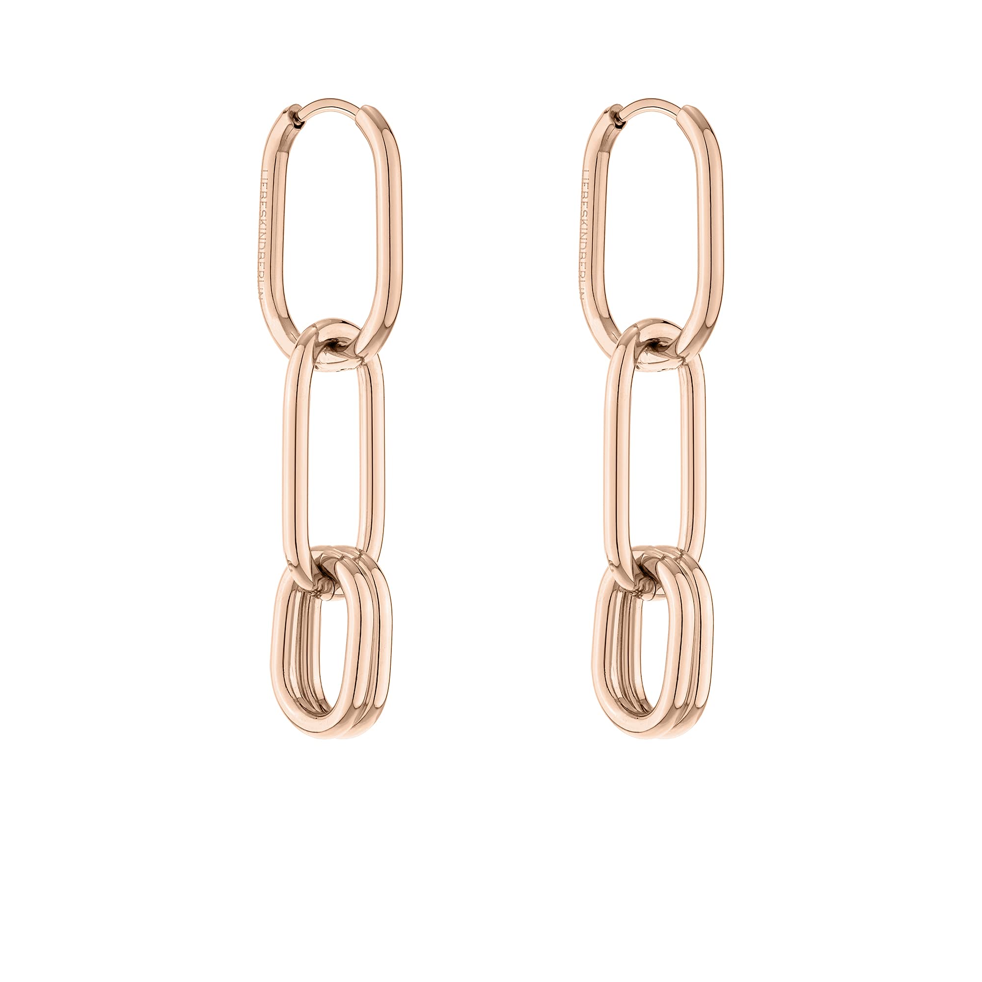 LIEBESKIND BERLIN Damen Schmuck im angesagten Ketten-Look – Armband, Kette und Ohrringe aus Edelstahl in verschiedenen Farben