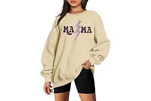 Oversized Mama Sweatshirt for the Ultimate Mom Comfort