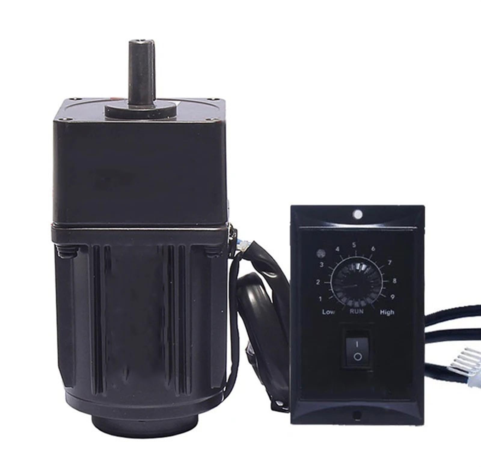 Motor reductor de velocidad 3RK15GN-C con regulador de velocidad, 15W, 220V CA, monofásico, marco de 70x70mm, engranaje Reversible, Motor de velocidad Variable Reducción de par(12.5rpm)
