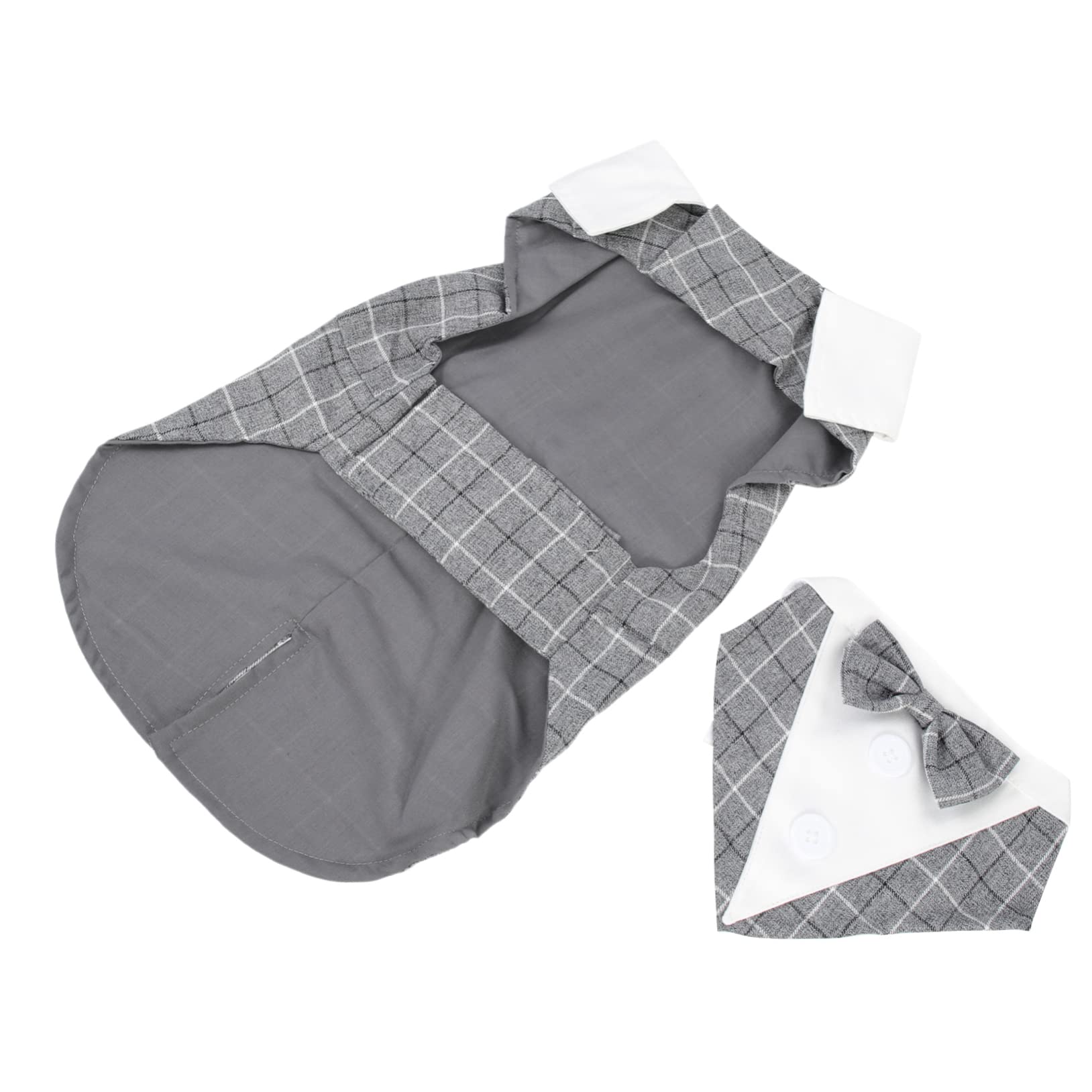 Chien pour mariage tenue de soirée COLLBATH habit de fête
