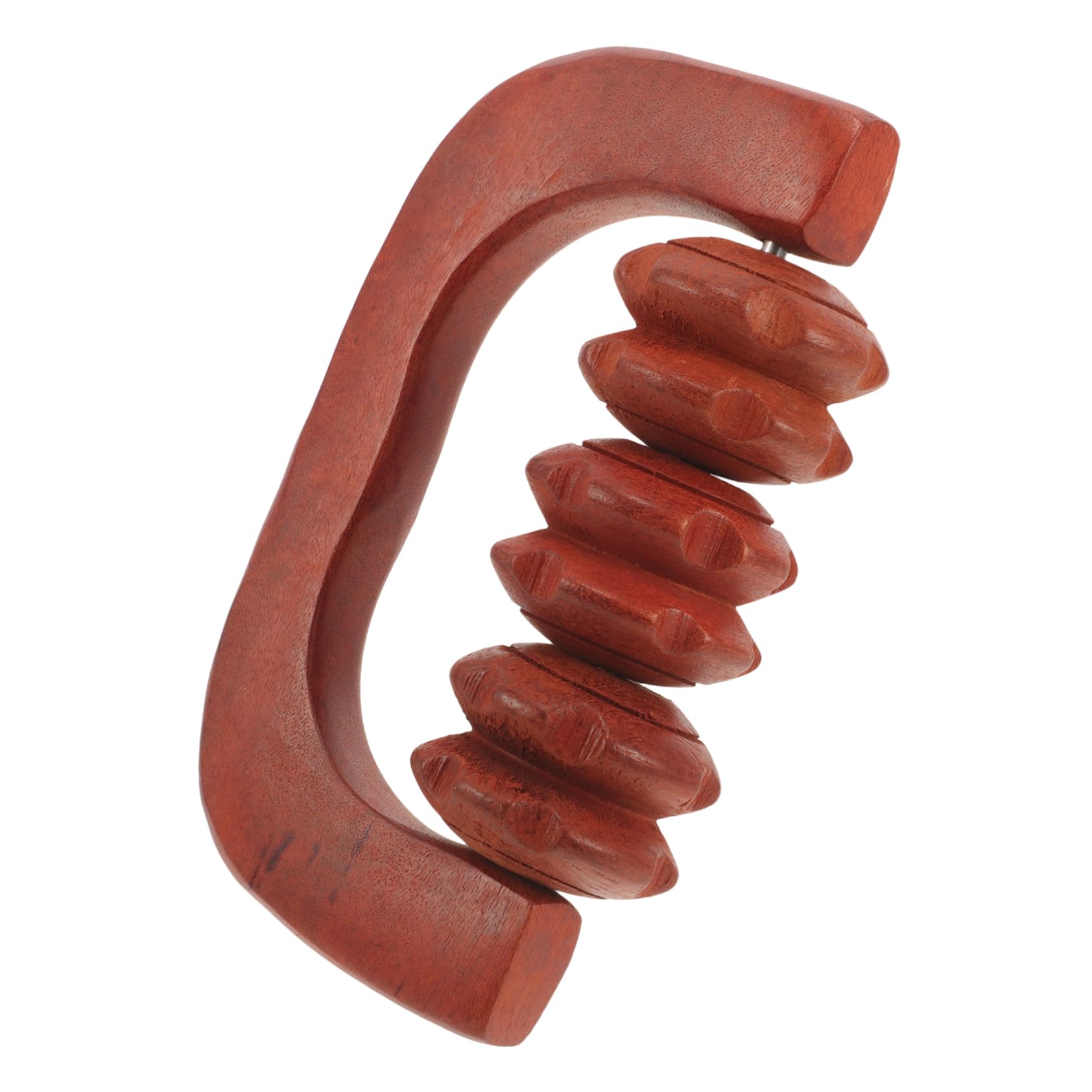 FOMIYES 3 Rodillos De Madera Para El Cuello Y La Espalda Herramienta De Yoga Portátil.