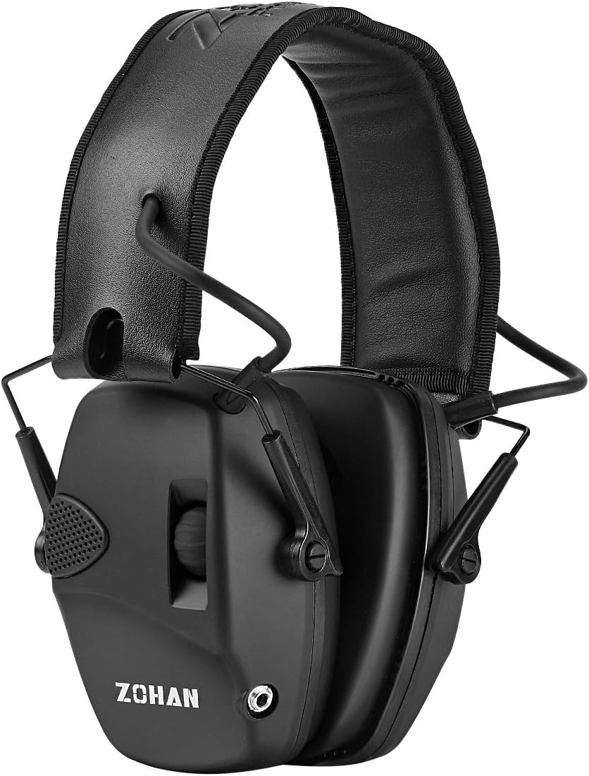 ZOHAN EM054 Electronic Ear Protection for Shooting Range with Sound Amplification Noise Reduction