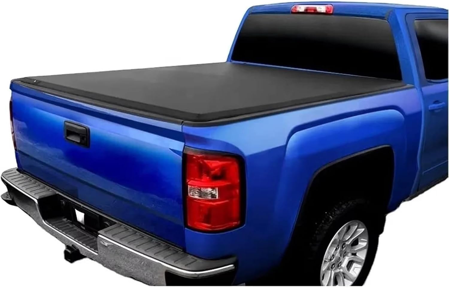 2024 Custom Size PVC Factory 4x4 Soft Tri-Fold Pickup Truck Bed Compatible with Pickups Tonneau Covers