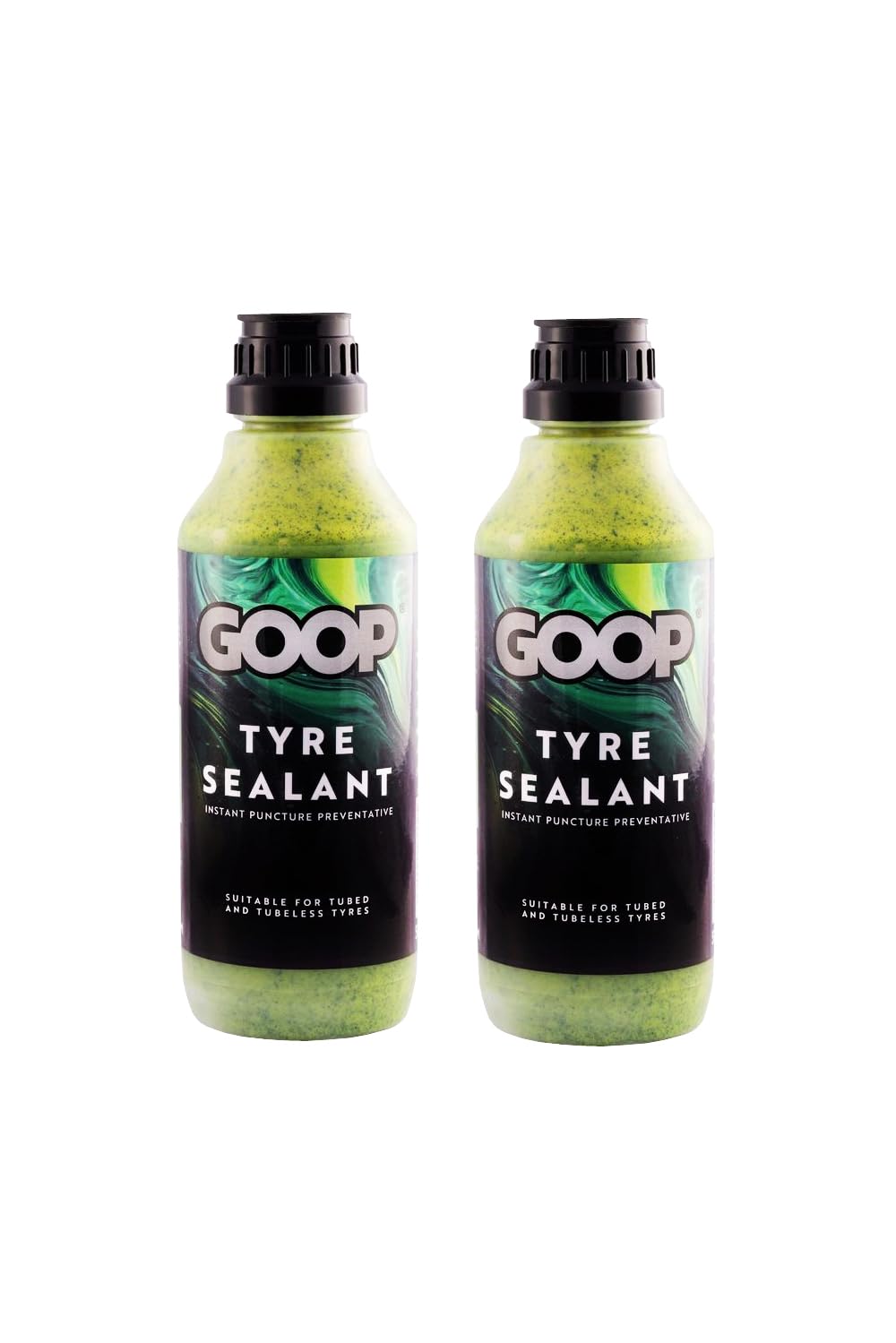 GOOP tire sealant * 2 X 500ml Bottles * Made in UK-picture-23