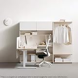 SIDIZ Silla de oficina ergonómica T80 Premium: Silla de escritorio de oficina en casa de extrema comodidad, reposacabezas ajustable, soporte lumbar, reposabrazos 3D, inclinación hacia adelante, profundidad del asiento, silla alternativa para juegos (blanco)