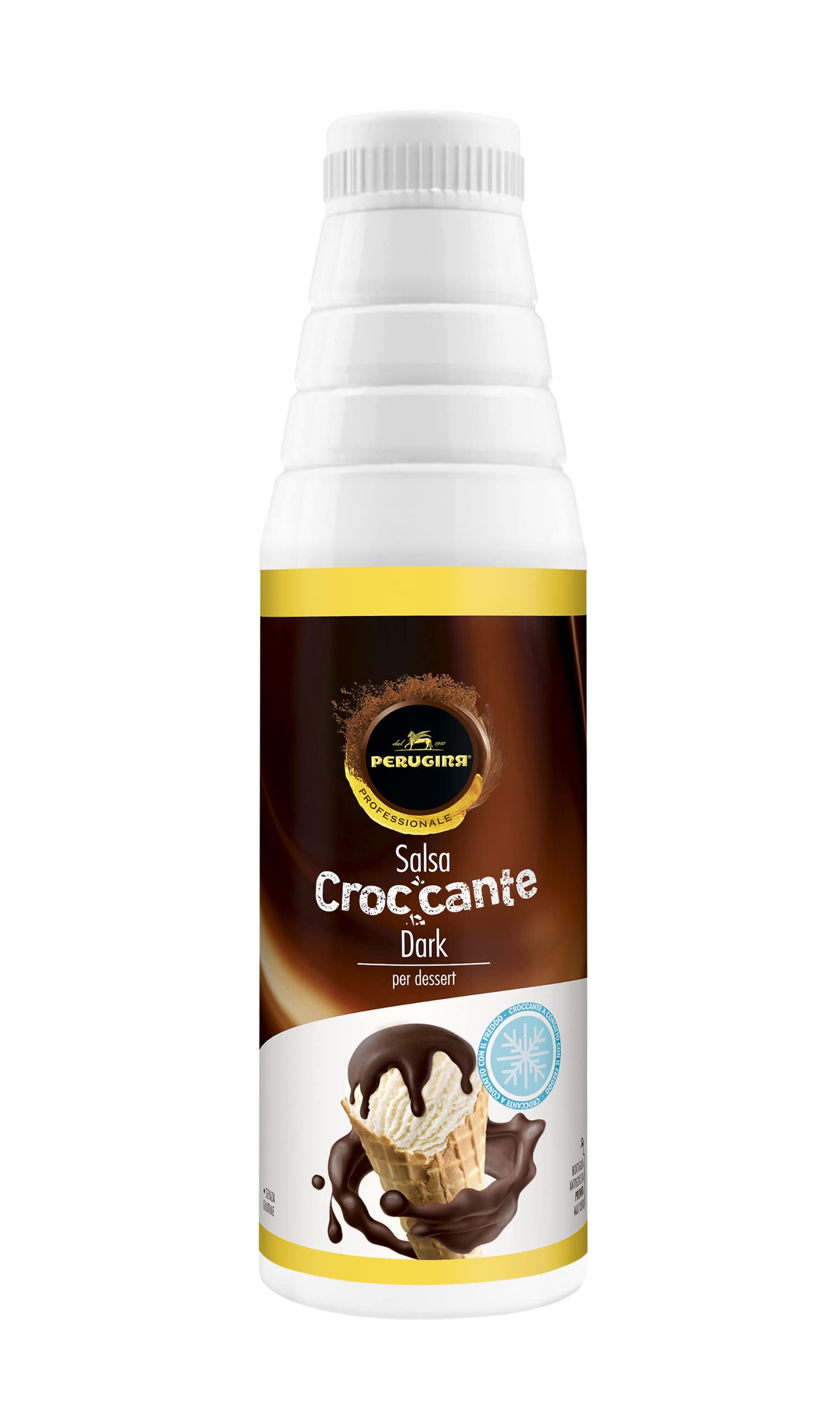 PERUGINA PROFESSIONALE Salsa Croccante Dark, Bottiglia 950g
