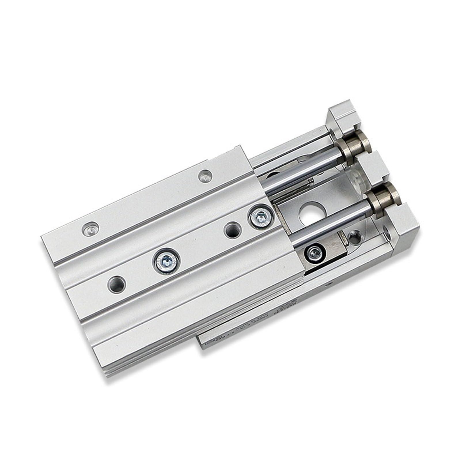 Bombola pneumatica MXS6-10 MXS6-20 MXS6-30 MXS6-40 MXS6-50 MXS8-10 MXS8-20 MXS8-30 MXS8-40 MXS8-50 MXS8-75 Cilindro pneumatico di scorrimento su rotaia A AS (Color : MXS8-10)