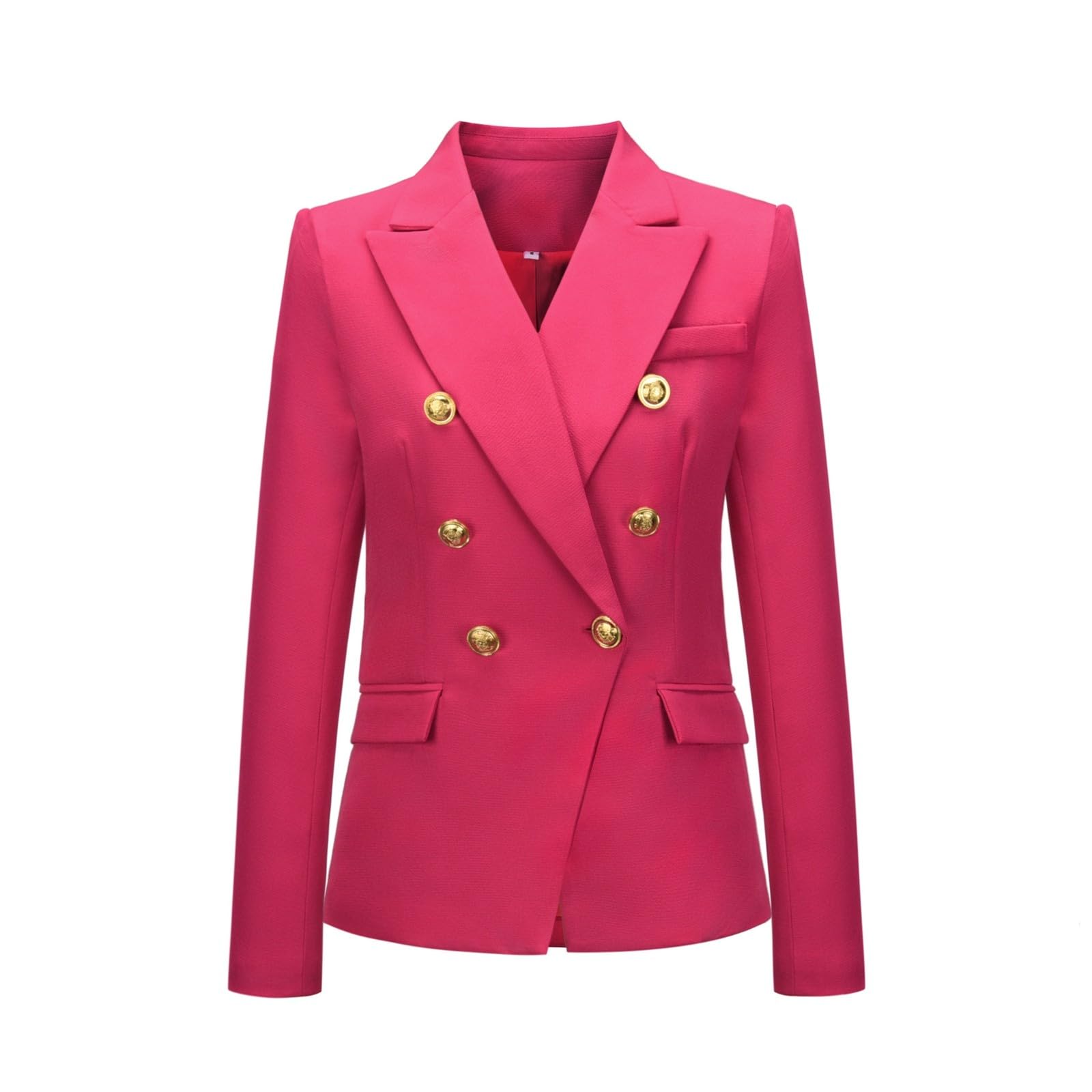 Blazer Damen Elegant, Jackett Frühling Casual Sweatblazer, Einfarbig Slim Fit Open Front Blaser Jacke Business Outfit Modische Vintage Trachtenjacke Damen Blazer Frühjahr