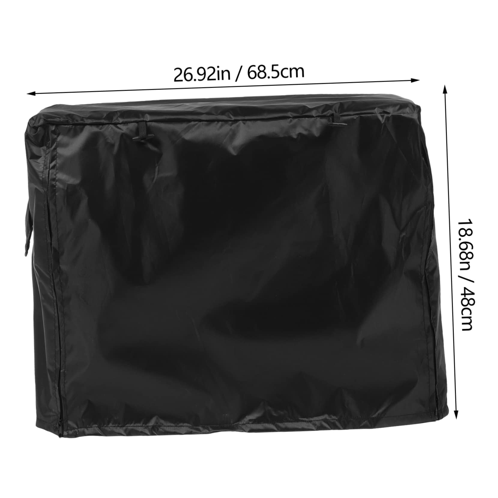 Abaodam Dog Cage Cover Rainproof Sun Privacy Pet Protector for Outdoor Use Durable Enhances Pet Comfort and Security