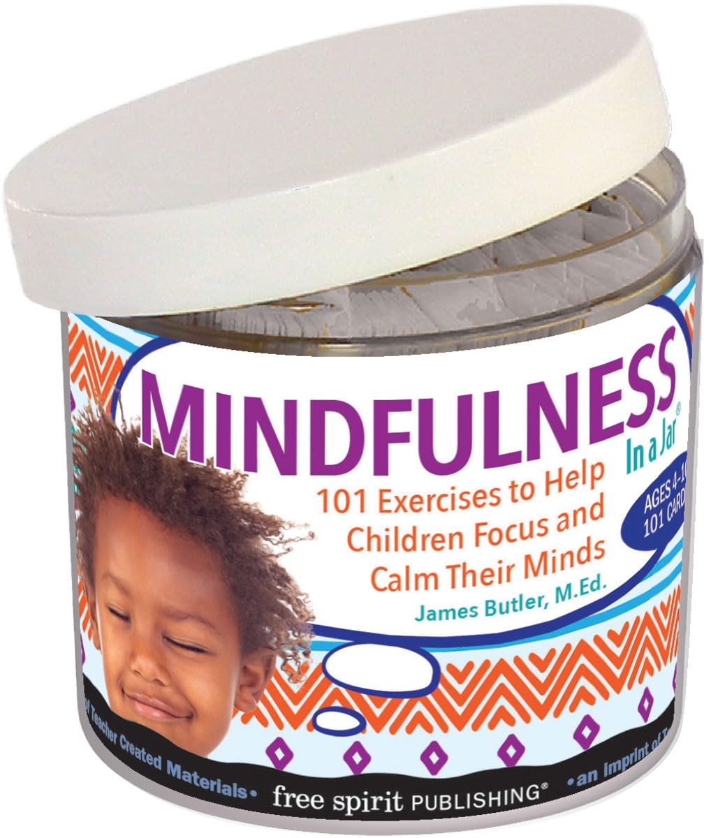 Mindfulness in a Jar: 101 Exercises to Help Children Focus and Calm Their Minds (CARDS) (In a Jar Series)