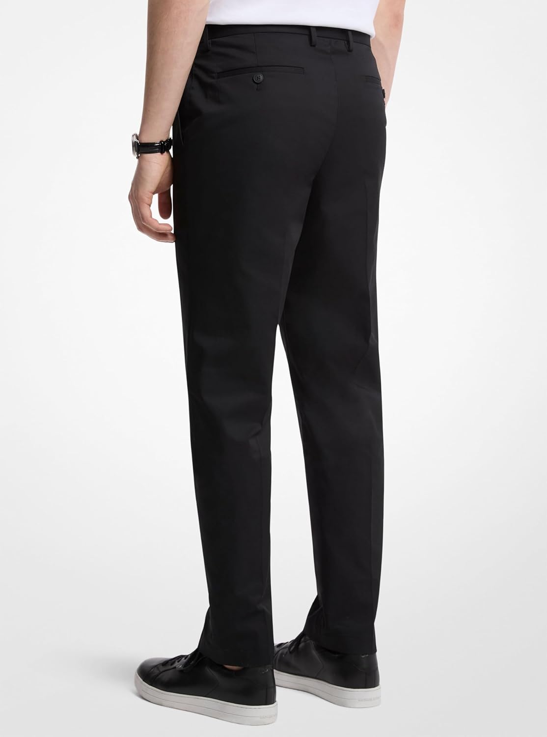 Michael Kors Men's Cotton Tech Tab Front Pant - Image 2