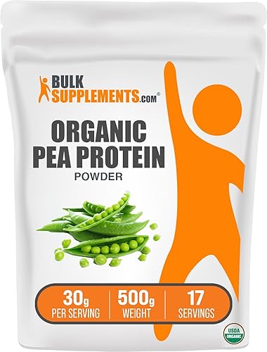 Polvo proteínico de guisantes Bulksupplements , 1