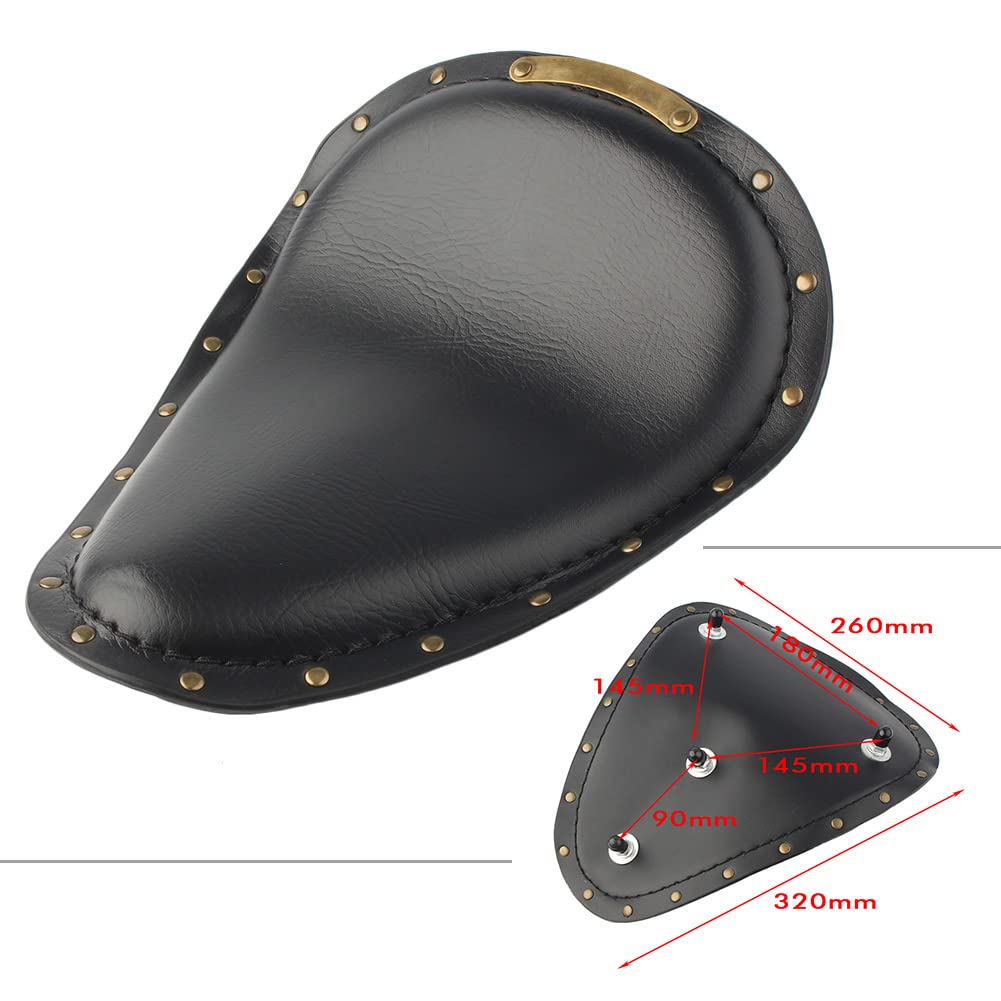 Amazon | Three T PU レザーソロドライバーサドルシートクッション 