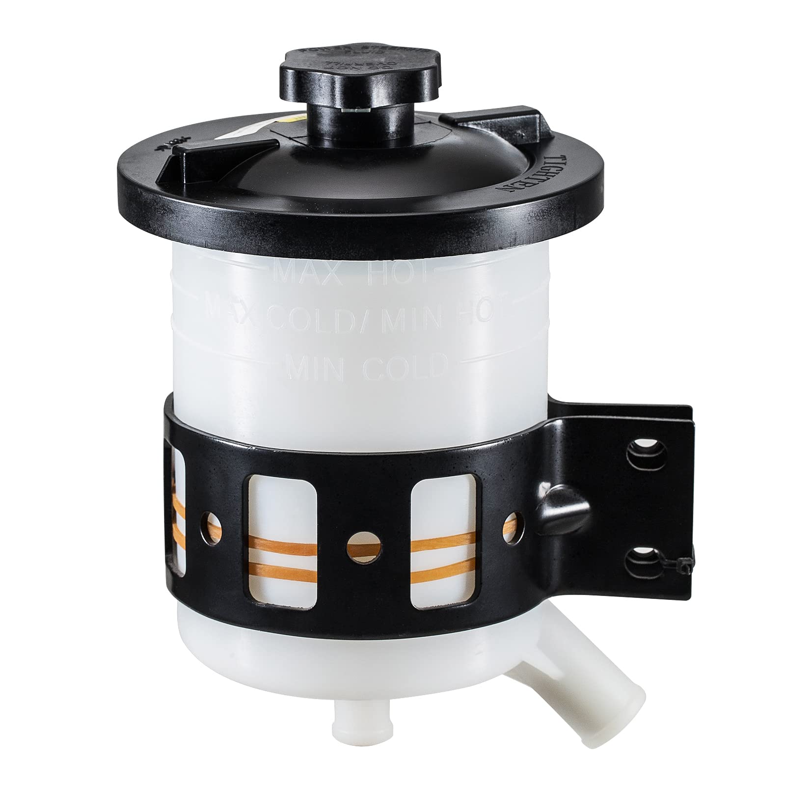 Heavy Duty Power Steering Reservoir Tank With Cap & Bracket - 603-5106 For International Harvester Trucks - View #5