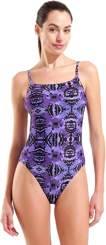 Water Prints Swimsuit Kad n Mor Y z c  Mayo 009398905
