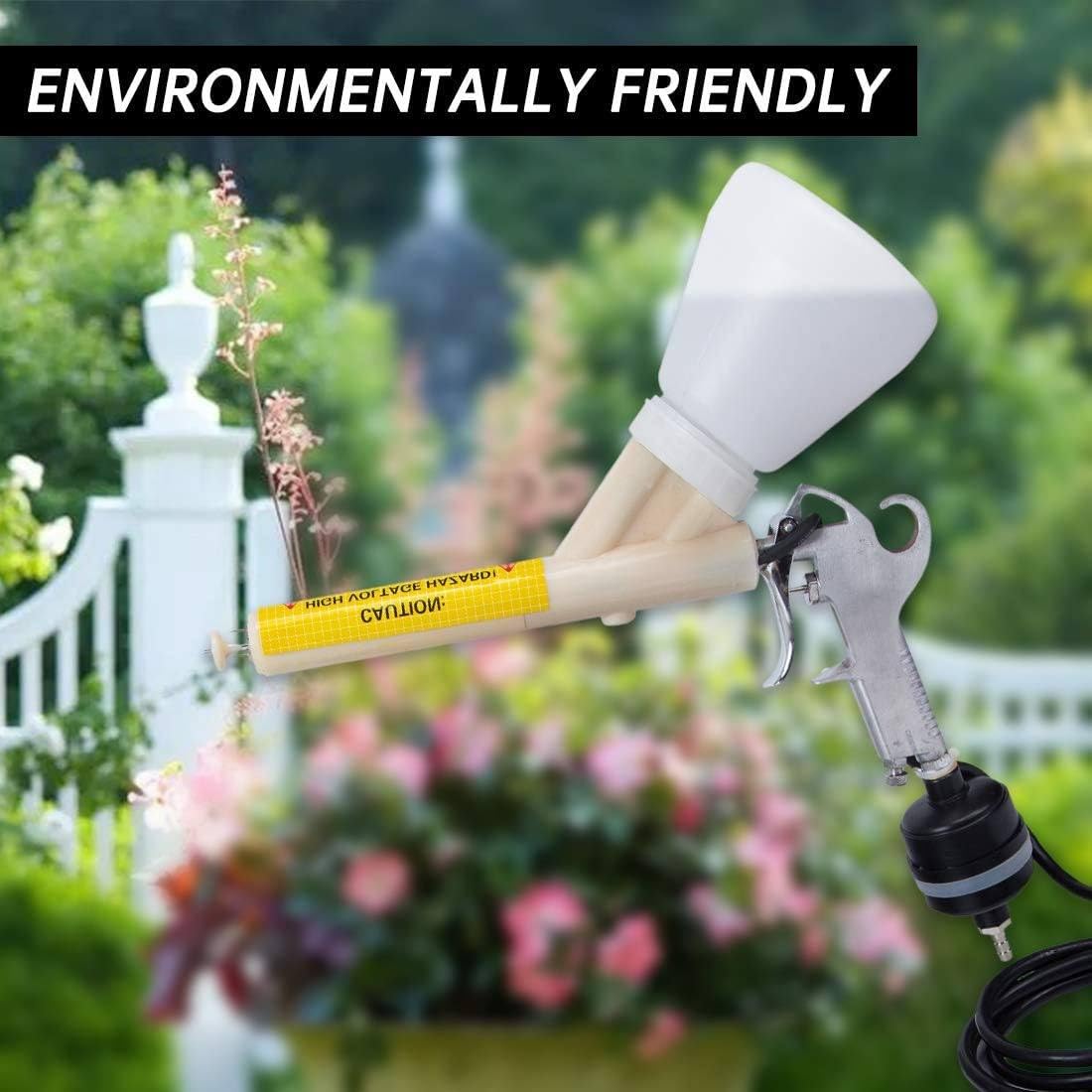 Máquina Pulverizadora Electrostática Portátil con Pistola De Pintura Ajustable para Recubrimiento En Polvo, con Interruptor De Pie, para El Hogar, El Jardín Y La Marina