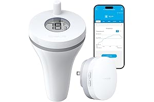 GoveeLife Smart Pool Thermometer with Smart Gateway: Monitor Your Water Temperature Anytime, Anywhere!