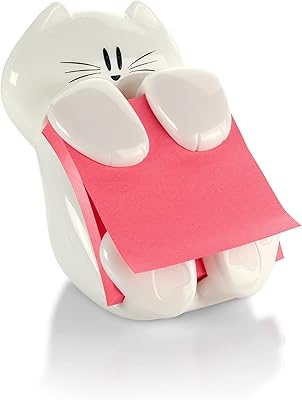 Post-it Pop-up Note Dispenser, Cat design, 3x3 in, 1 Dispenser/Pack (CAT-330)