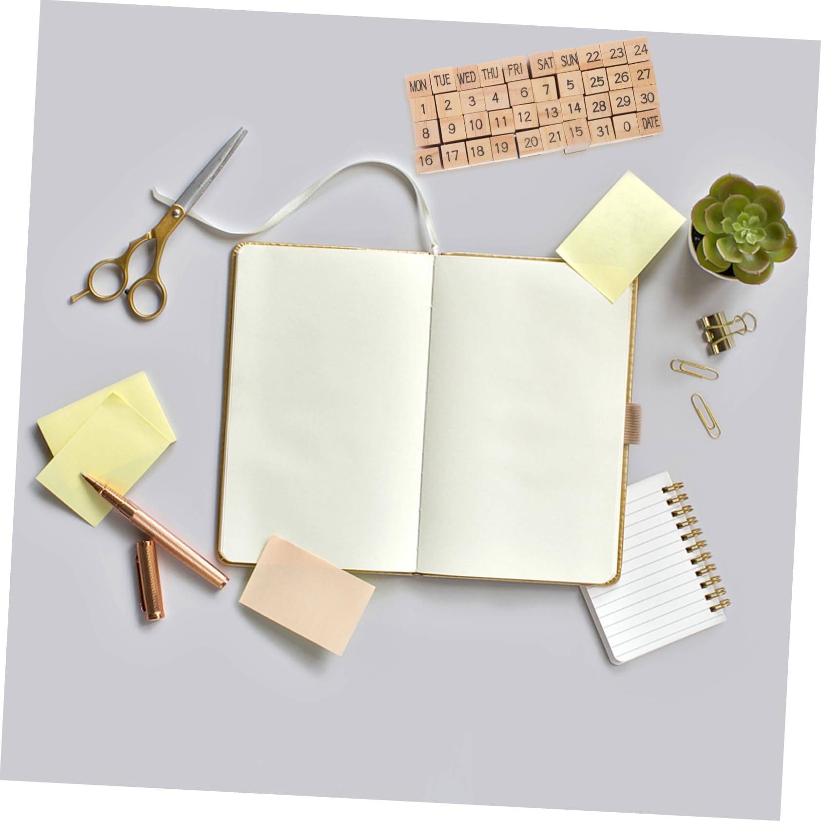 5sätze Holzstempel Für -handschrift Retro Zahlen Und Wochentage Teiliges Für Scrapbooking Tagebuch Und Bastelarbeiten