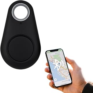Traceur GPS Bluetooth 5.0 avec Alarme Anti-Perte et Géorepérage, Localisateur Intelligent pour Animaux (Chats, Chiens), Clés, Voitures, Portefeuille, Bagages, Compatible iOS & Android