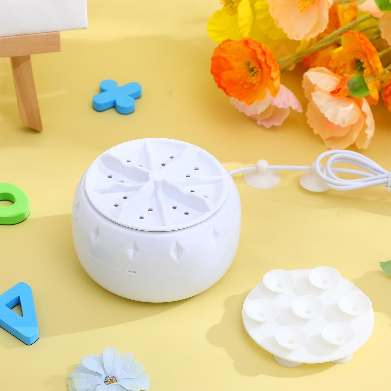 DOITOOL Portable Mini Turbine Washing Machine Usb-powered Ultrasonic Washer for Home, Rv, Travel – Compact Automatic Washer for Underwear and Small Laundry, Space-saving Portable Washing