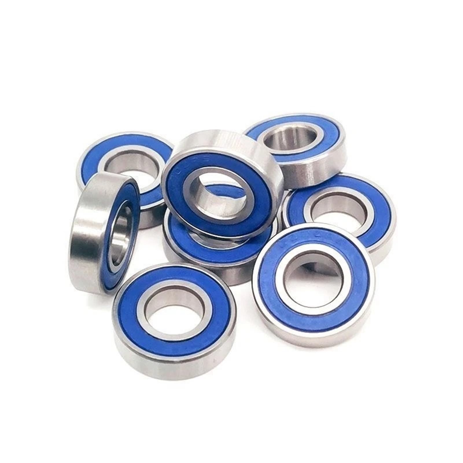 Roulements rigides à billes Lot de 10 roulements à billes 6900RS 10 x 22 x 6 mm ABEC-7 for voiture électrique RC et camion, 6900 RS 2RS, bleus scellés
