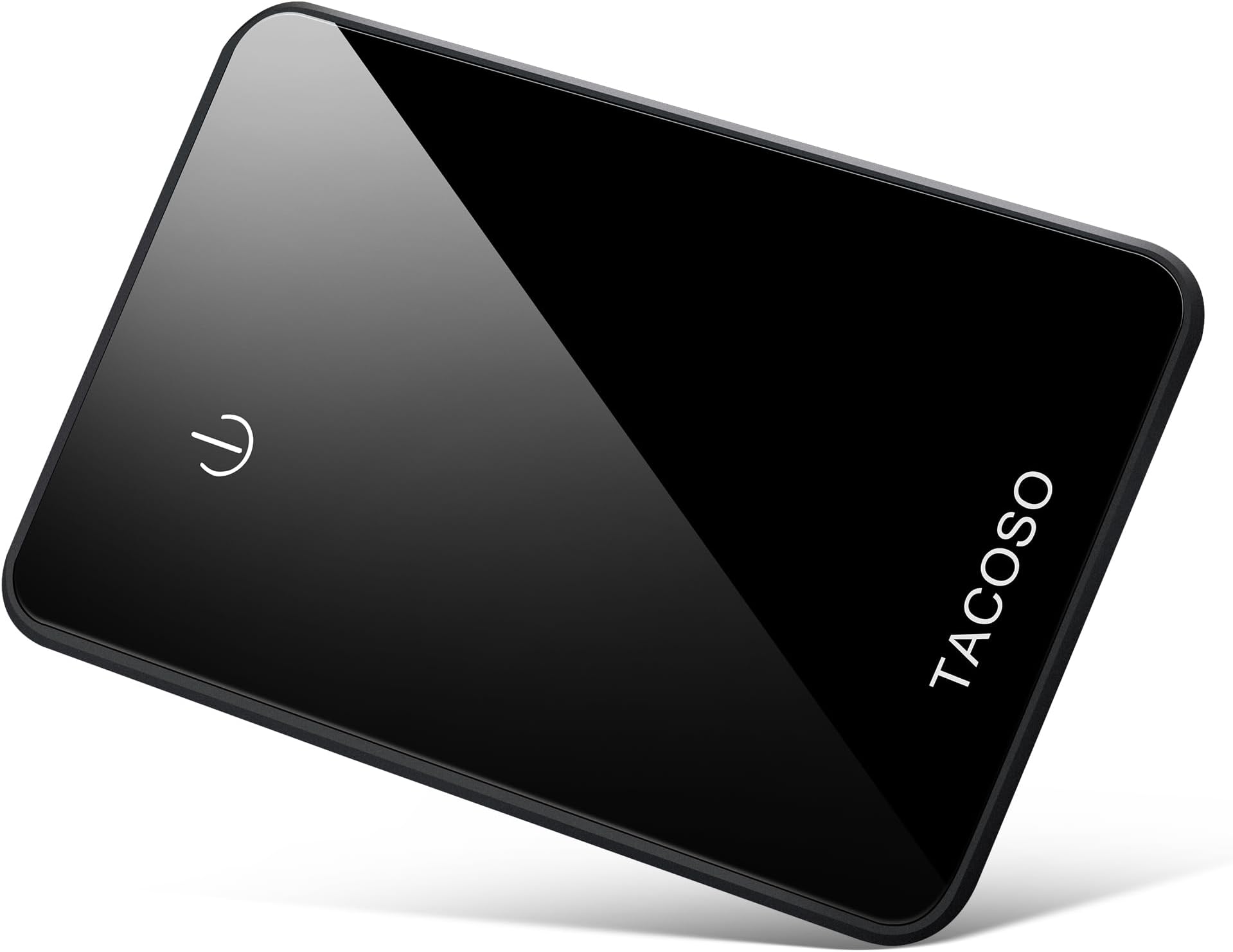 MFi Certified Wallet-Tracker-Card-1 Pack,Bluetooth Tracker Smart Card,Card-Tracker Item-Finder-Tracker Tag Work with Apple Find My Wallet,Credit-Card Size,2-Year Battery Life-Black (iOS Only)