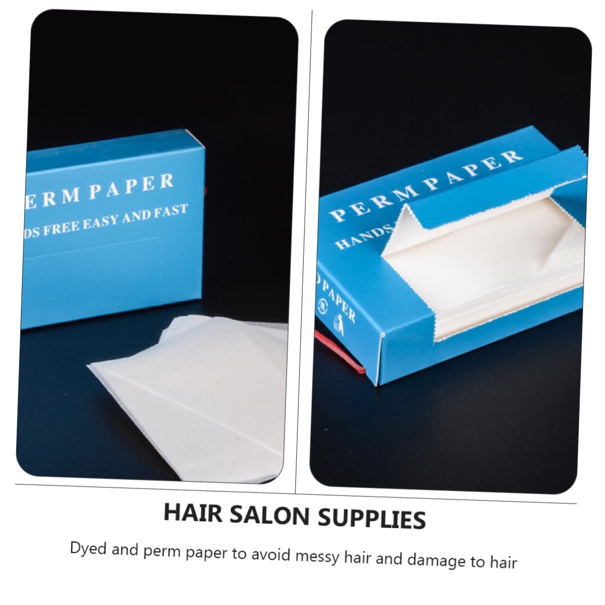 700pcs Hairdressing Styling Perm Paper Salon Perm Rod Paper Wrist Collection Easy Diy Hair Perming