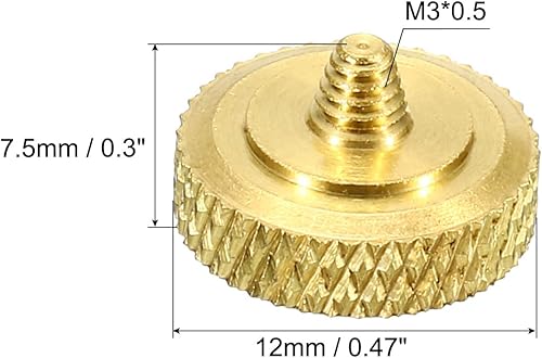 Miniatura 2 de PATIKIL Botón obturador de cámara, paquete de 4 botones de liberación de obturador suave, botón de cámara de cobre puro tallado adecuado para Nikon