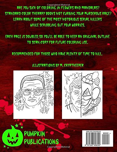 Serial Killer Coloring Book: a Halloween Coloring