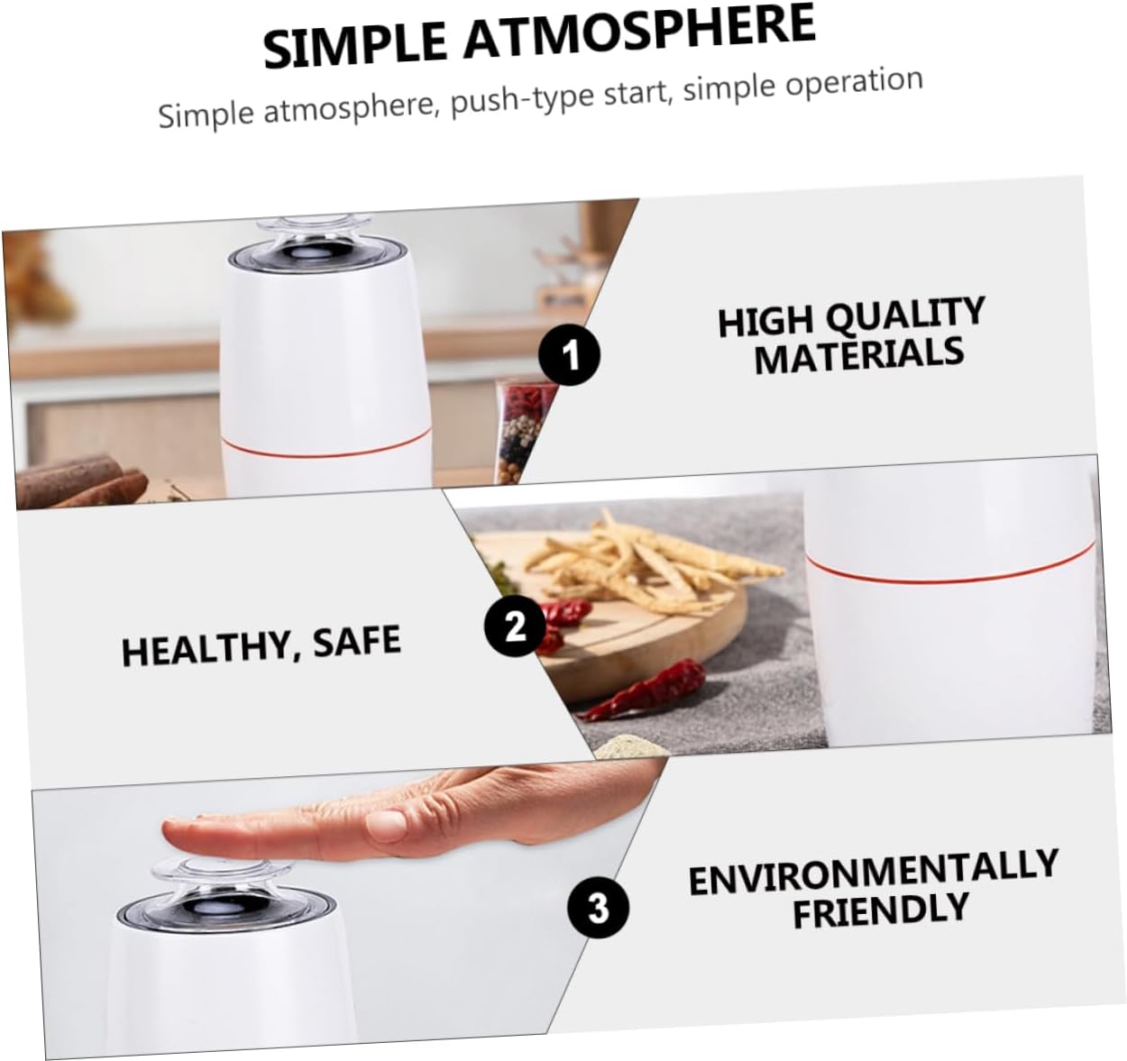 Electric Flour Mill Burr Coffee Grinders Multi-function Bean Mill Electric Grain Home Use