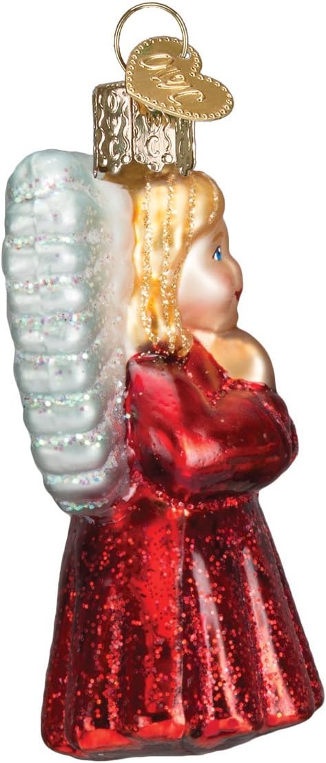 Old World Christmas Baby Angel Glass Blown Ornament for Christmas Tree, Handcrafted Holiday Decoration, Religion Collection - Image 4