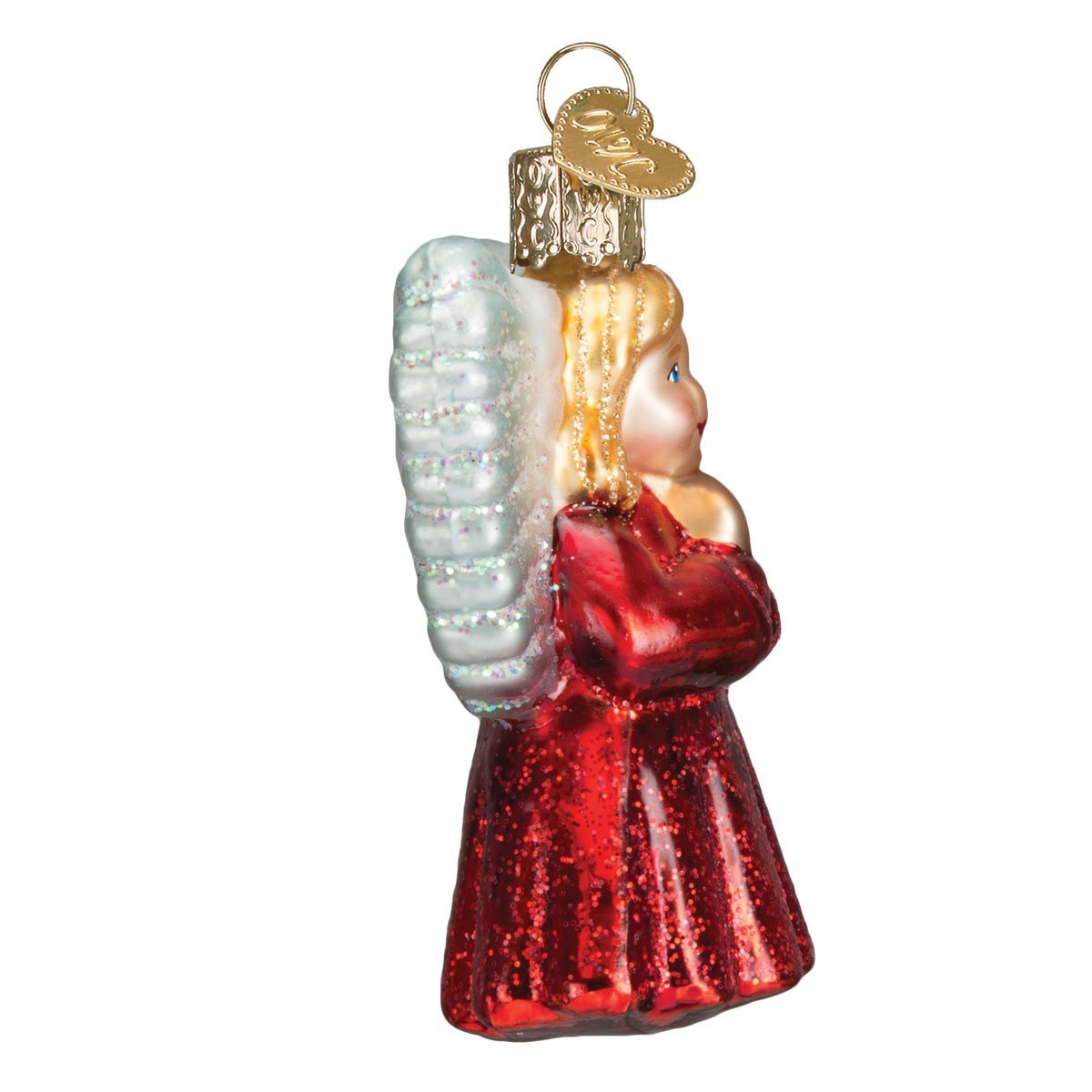 Old World Christmas Krippenengel Ornament – Mundgeblasen, Handbemalt, Für Weihnachtsbaum