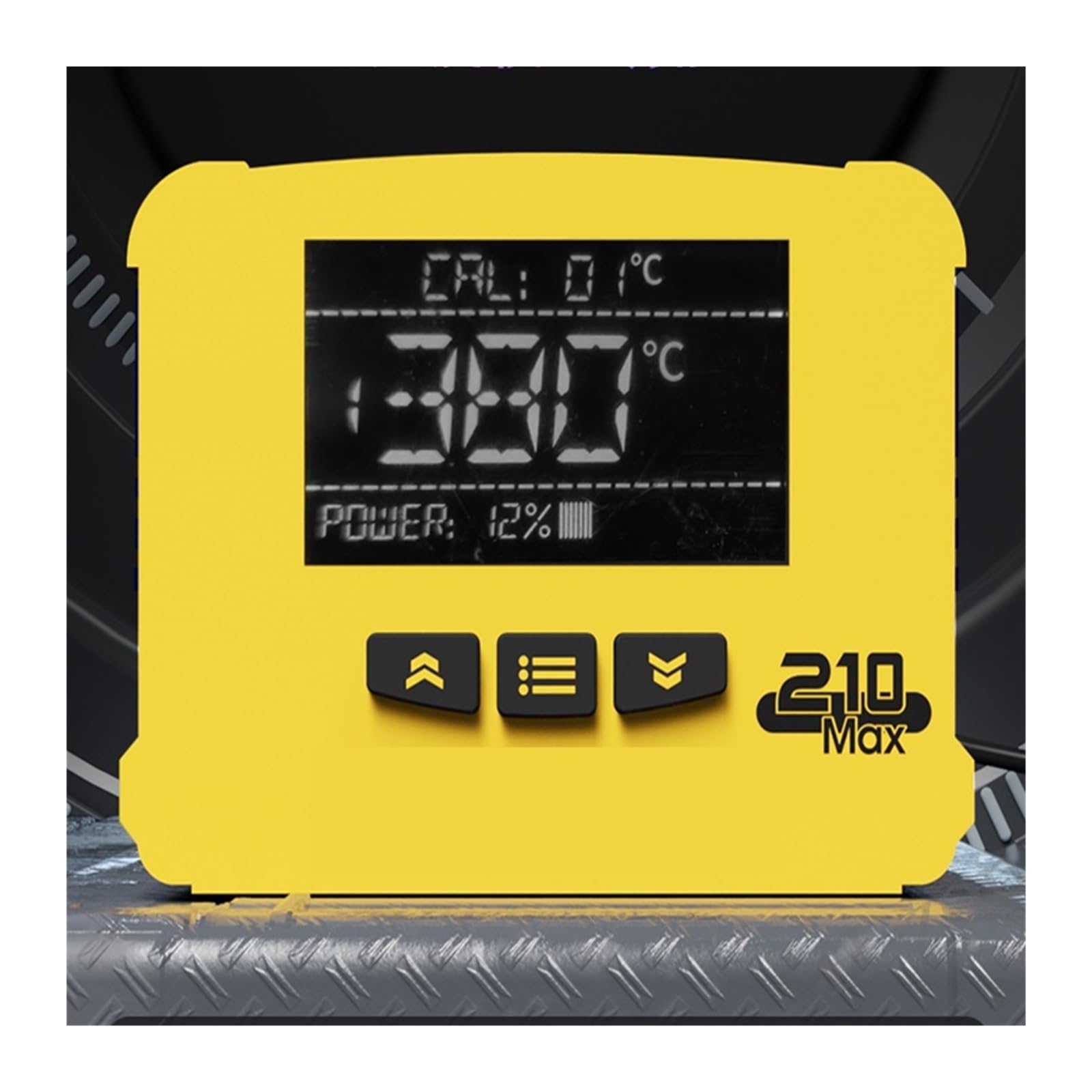 EDEDE Stazione Saldante, C210 Max Dual Station 210 Saldatore Elettrico Termostatico Regolabile Tavolo di Saldatura Riparazione Rapida for Telefono Cellulare(Host And 3 Tips)