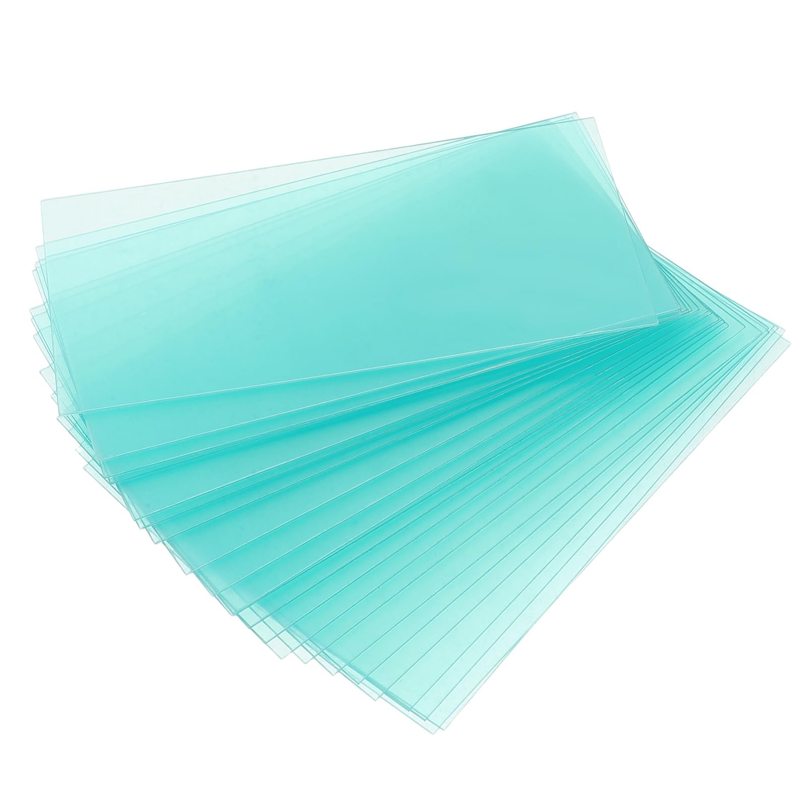 Cabilock 100pcs Welding Protective Lens Replacement Lens Outside Replacement Helmet Clear Lens Covers For Solar Auto Darkening Welding Helmet Hood