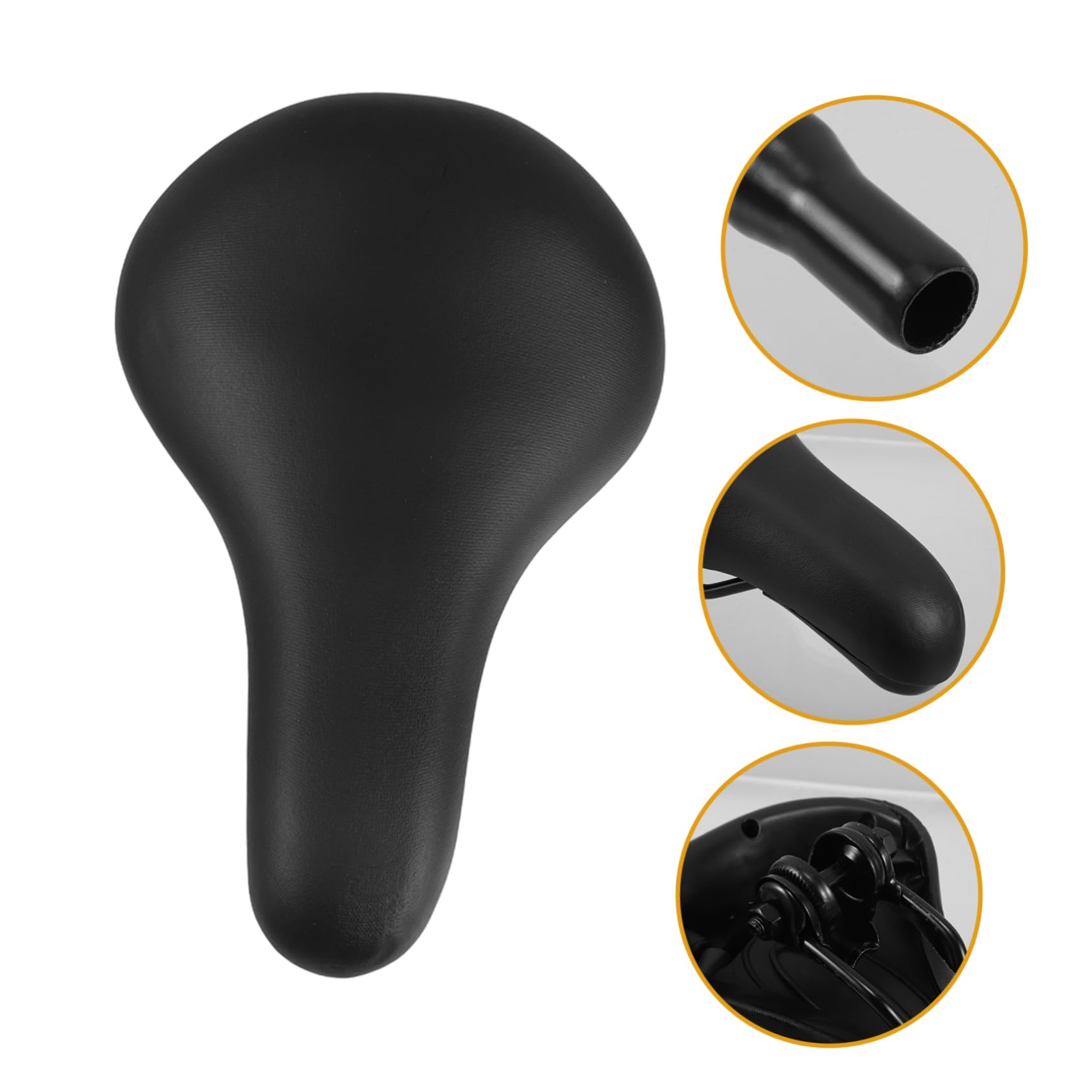 Toyvian Cuscino per Seggiolino Bici Design Stabile e Facile Installare Materiali Resistenti e Lavabili per Biciclette e Scooter Include e Strumenti