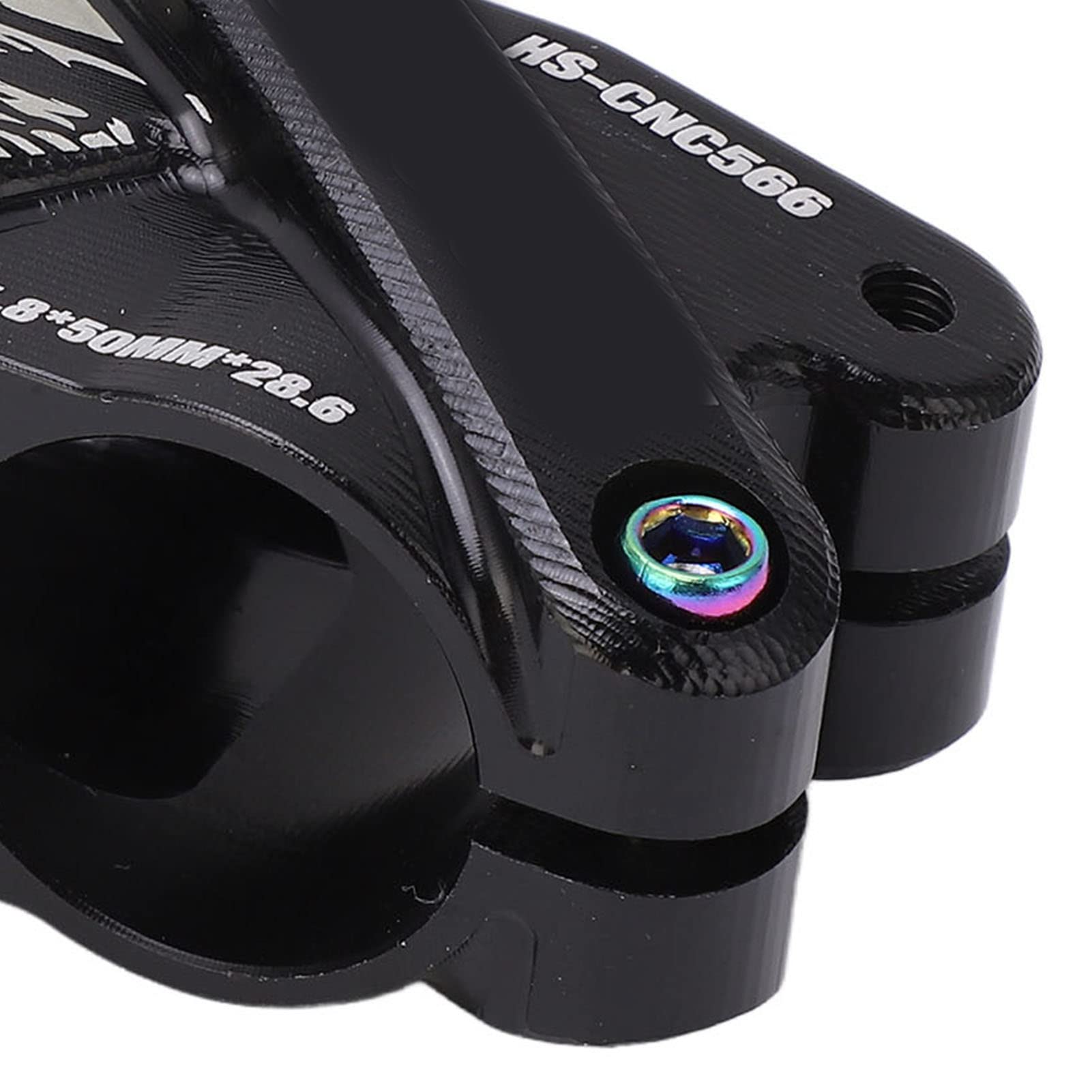 Kierownica rowerowa STEM lekki moment wydrążony otwór rzeźbiony design akcesoria do kierownicy roweru górskiego rower szosowy stop aluminium 50 mm 31,8 mm 28,6 mm 40 mm 0 °