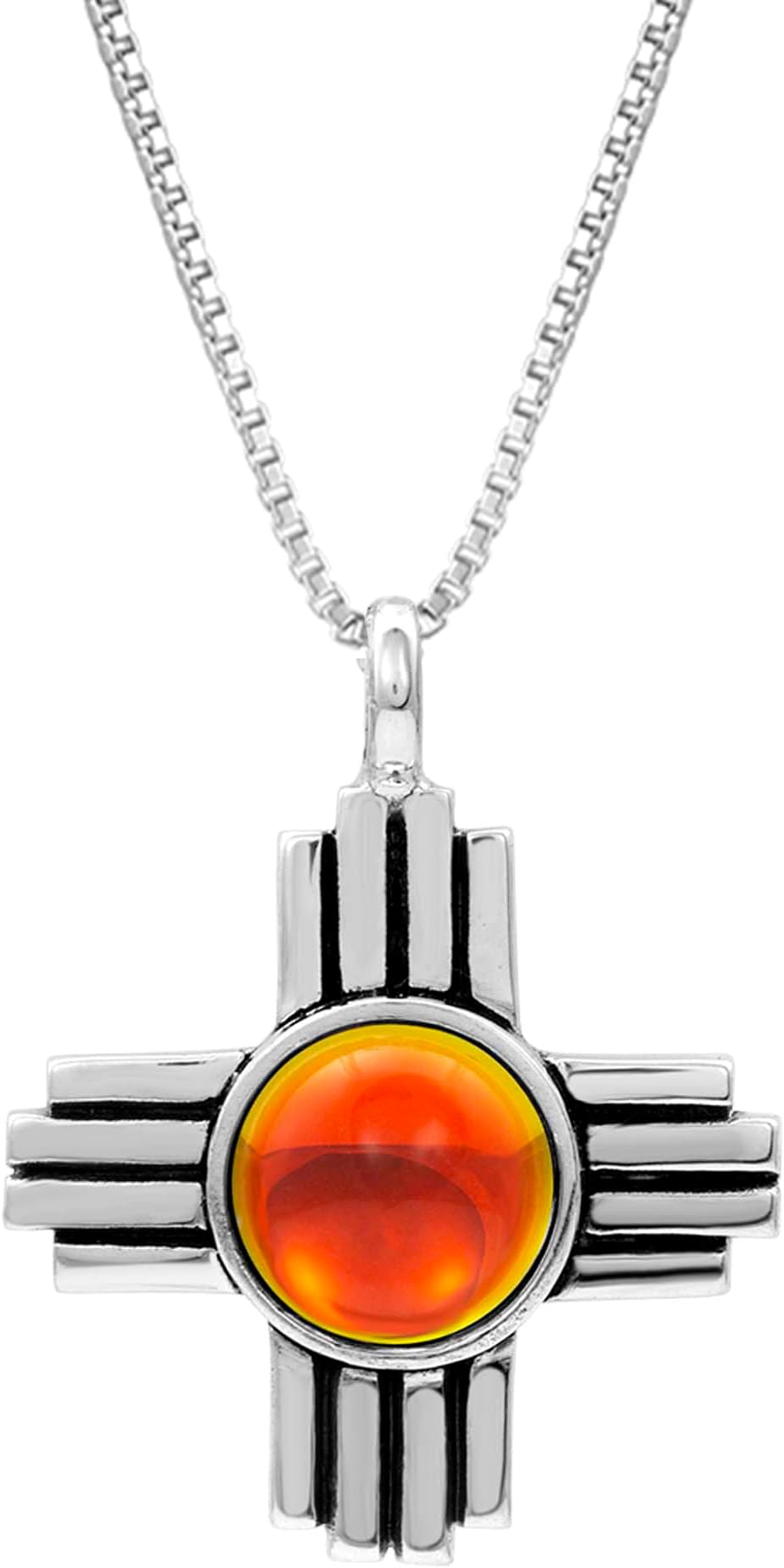 Zia Pendant (Fire, Polished)