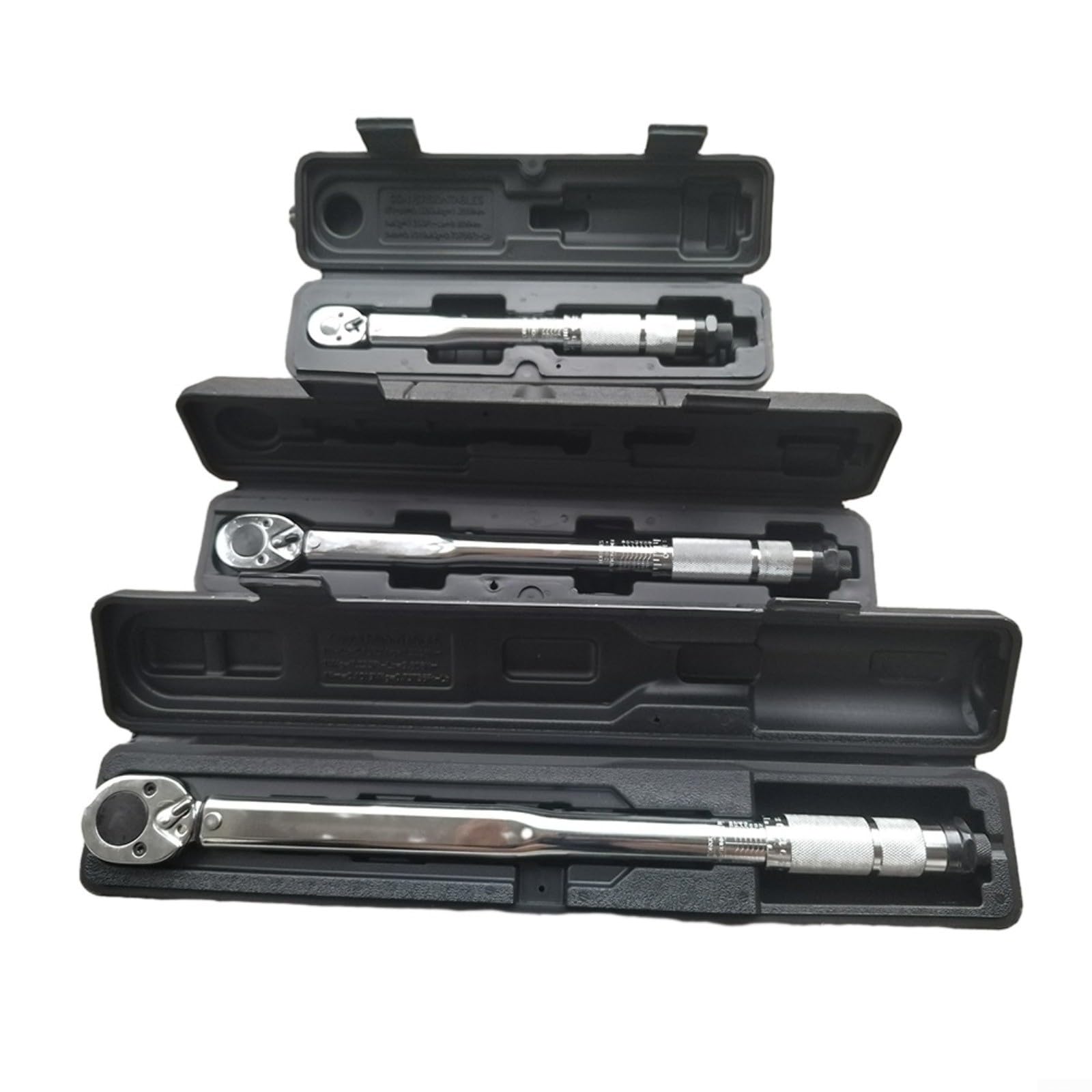 Chiave dinamometrica con attacco quadro da 1/2", 28-210 Nm, in acciaio al cromo vanadio, con clic acustico, per riparazione auto e manutenzione bici, include custodia (1-2)