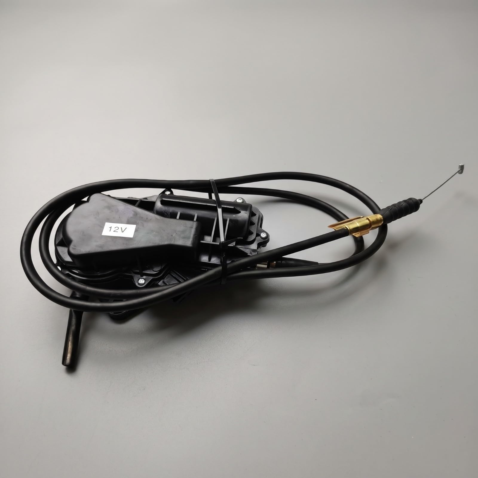 Motorabstellschalter für Bagger mit Abstellvorrichtung 12V Ersatzteil mit Stabiler Metallhalterung Gummiabdeckung Schmutzabweisend für DH220 DH225 Notabschaltung