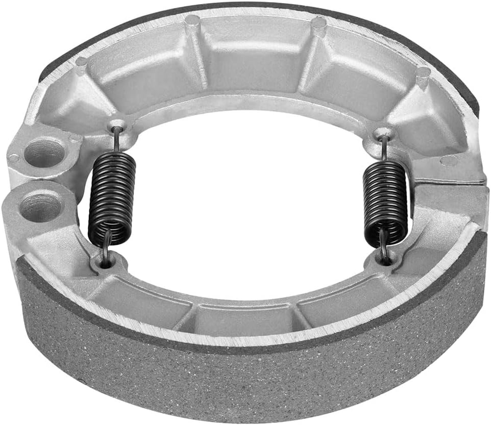 Motorcycle Rear Drum Brake Shoes compatible with Honda Fourtrax Foreman TRX350 TRX 350 TRX500 500 Rubicon TRX 500 FA FGA FE 4X4/ TRX500FM FPE FPM FPA FPE/ CB700SC VF700C VF750C PC800 H343