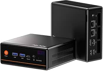 Amazon.com: PELADN WO4 Mini Gaming PC - AMD Ryzen 5 5600H(Beats
