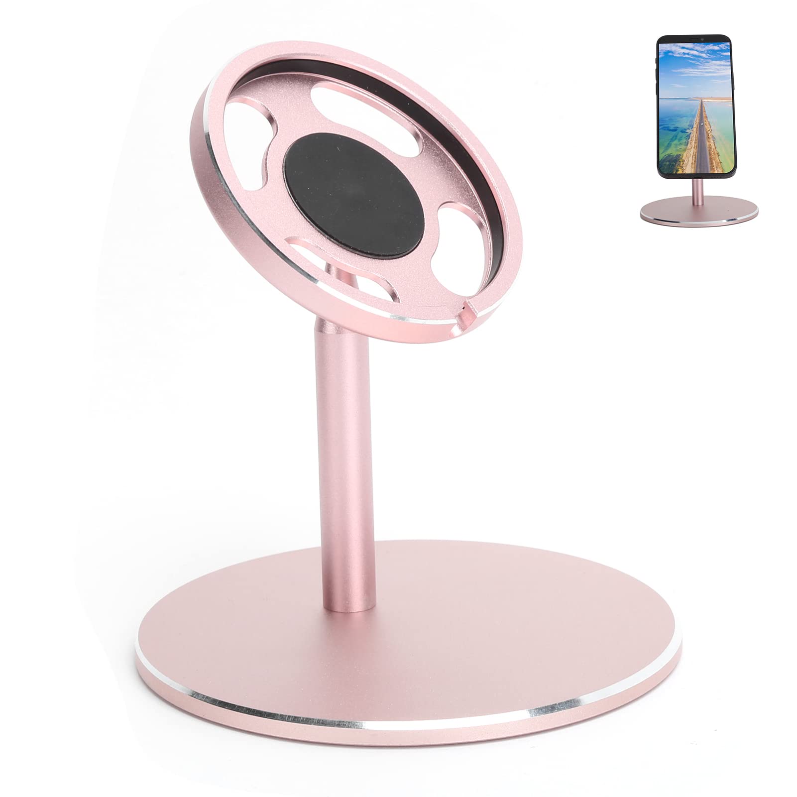 Cocoarm Base di Ricarica Wireless in Lega di Alluminio per (PINK)