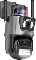 JL PROTEC Câmera de Segurança,Wifi 1080p 360° Full Hd Prova D'áGua Infravermelho Ip Wifi Lente Dupla 6mp (V3-C404-1-WIFI)