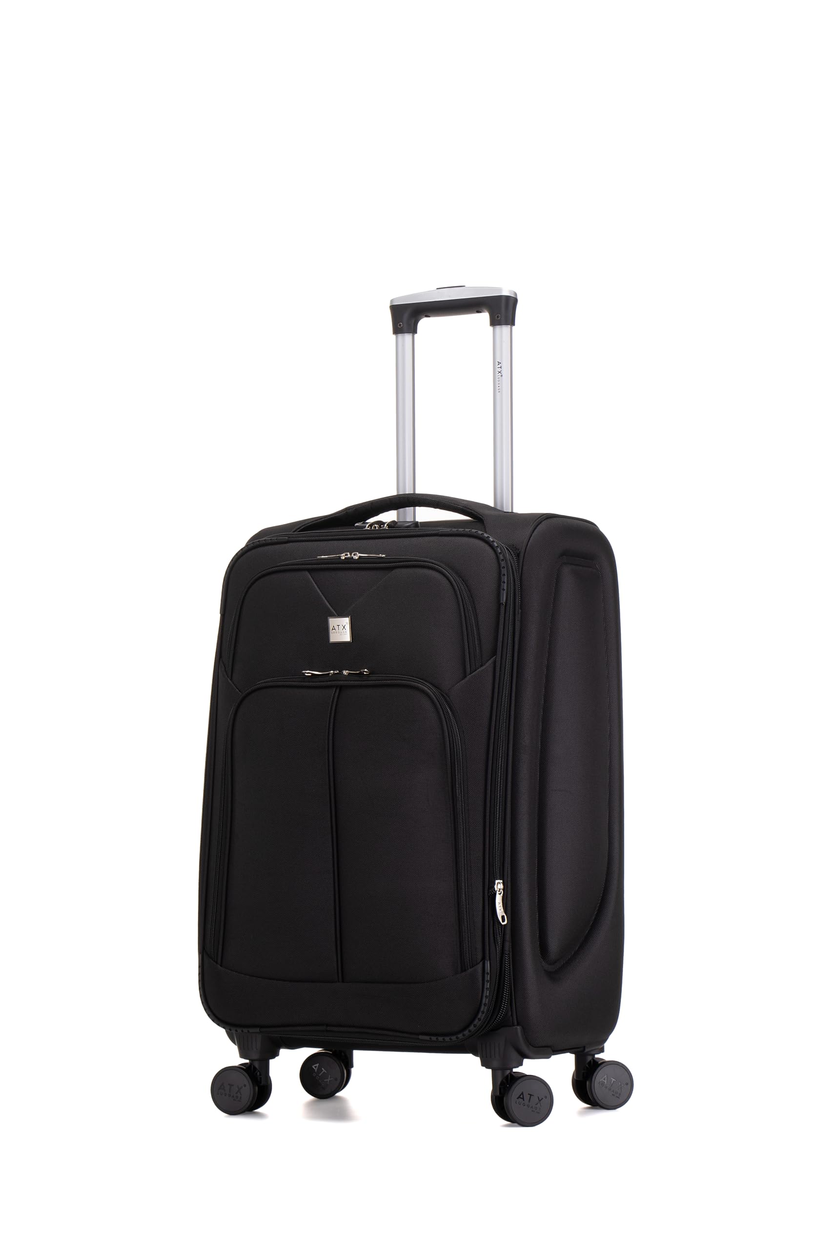 Atx Luggage 24 Medium Suitcase Softshell Hold Check In Expandable