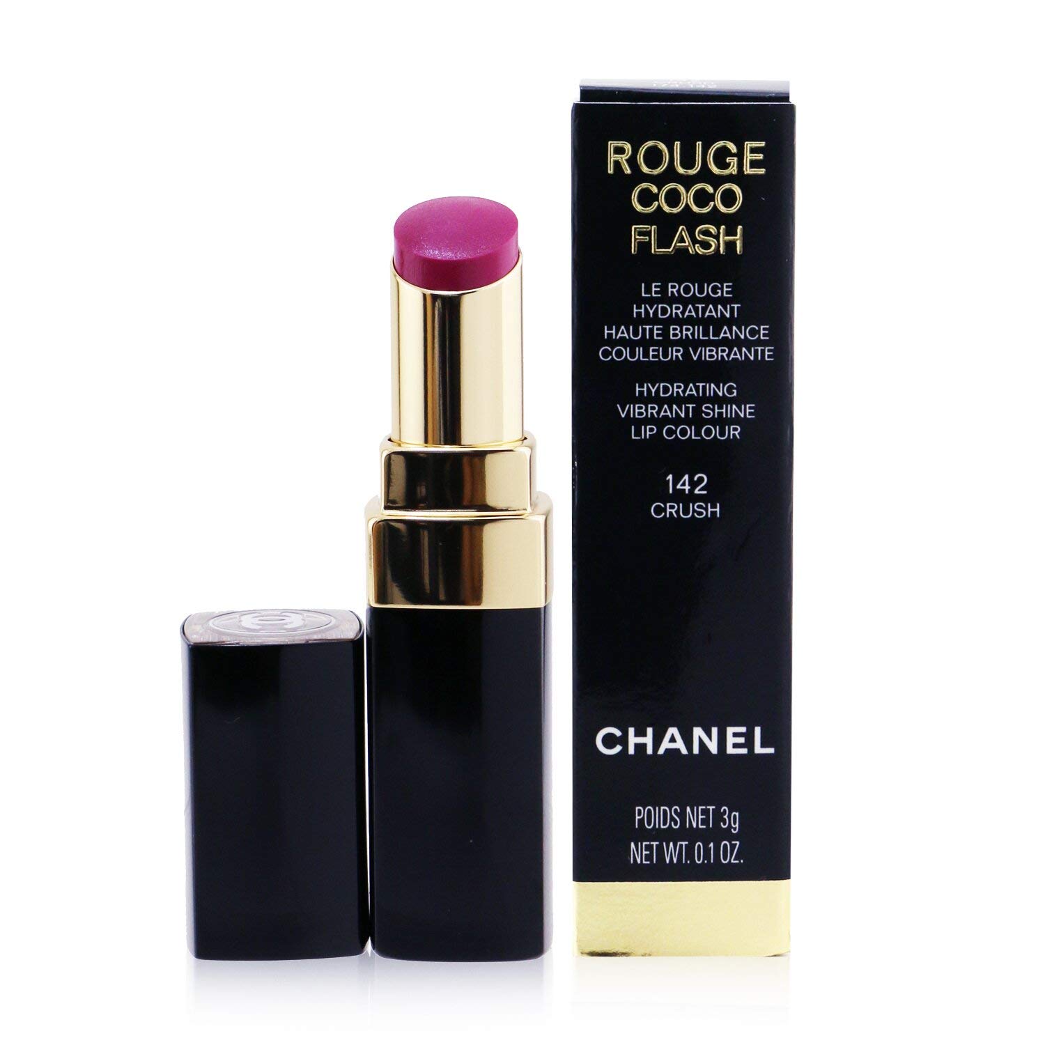 Chanel Rouge Coco Flash Hydrating Vibrant Shine Lip Colour 142