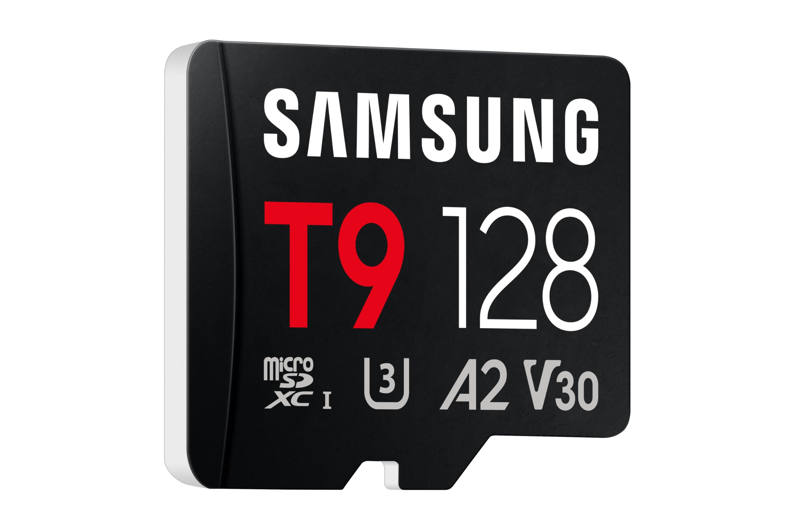 Samsung T9 Carte microSD, 128 Go, Carte mémoire pour Drones, caméras d'action et caméras 360°, UHS-I U3, Full HD & 4K UHD, 200 Mo/s en Lecture, 130 Mo/s en écriture, MB-MH128T/WW
