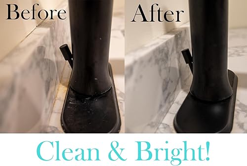 Miniatura 3 de ¡El cepillo detrás del grifo! Limpia áreas difíciles de alcanzar en tu cocina y baño. Limpia fácilmente los residuos de agua y jabón alrededor del