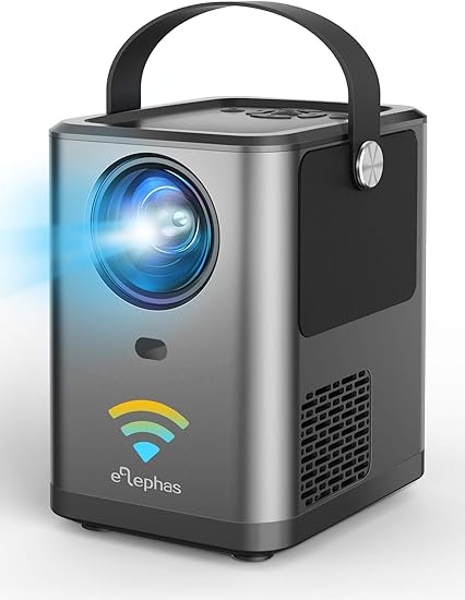 Elephas Wifi プロジェクター 4800lm 19 1080最大解像度 スマホと直接接続 変換ケーブル不要 Bluetoothスピーカー機能 スマホ パソコン Tv Stick Ps4 Switchゲーム機 Dvdプレヤーなど接続可 Amazon Co Jp